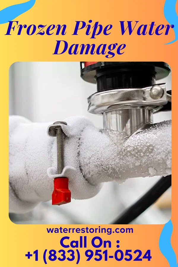 Frozen Pipe Water Damage in Amazonia, MO